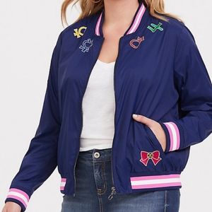 Torrid Sailor Moon Patch Bomber Jacket